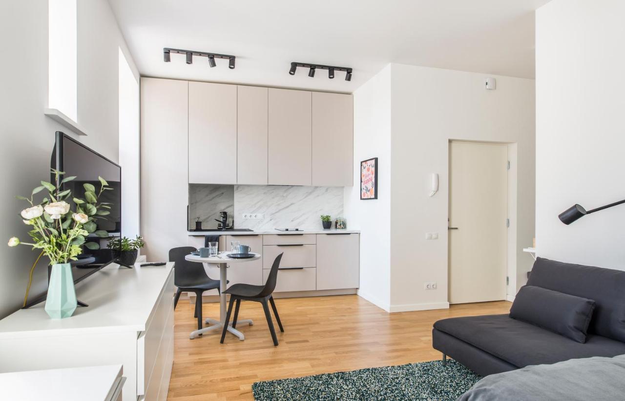 Cozy Modern Studio - Great For Short Trips 里加 外观 照片